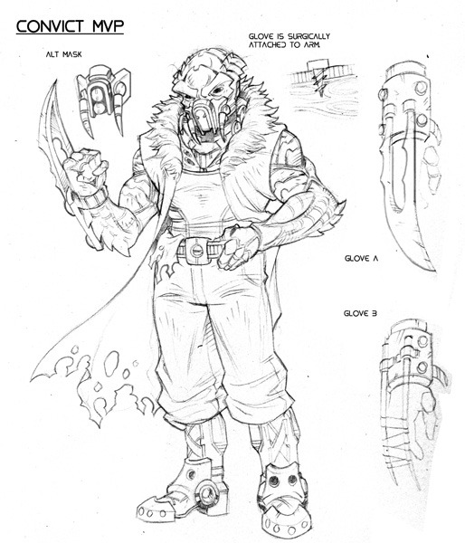 Dreadball: Blaine 'KICKSTARTER EXCLUSIVE (94)